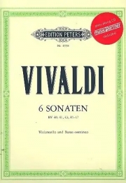 6つのソナタ  (アントニオ・ヴィヴァルディ)（チェロ）【6 Sonatas】