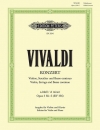 ヴァイオリン協奏曲・イ短調・Op.3・No.6  (アントニオ・ヴィヴァルディ)（ヴァイオリン+ピアノ）【Violin Concerto in A minor Op. 3 No. 6】