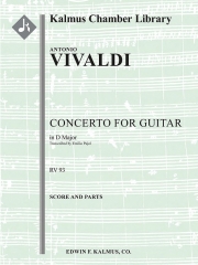 協奏曲・ニ長調・RV 93  (アントニオ・ヴィヴァルディ)【Concerto for Guitar in D, RV 93】