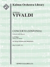 協奏曲・ト長調・RV.151  (アントニオ・ヴィヴァルディ)【Concerto [Sinfonia] in G (Op. 51/4), RV 151】