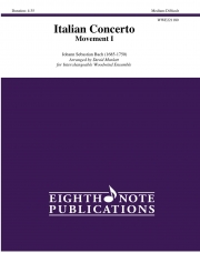 イタリア協奏曲・第一楽章 （バッハ）（木管フレックス五重奏）【Italian Concerto - Movement I】