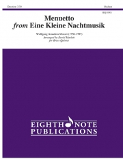 メヌエット「アイネ･クライネ･ナハトムジーク」より (モーツァルト)（金管五重奏）【Menuetto from Eine Kleine Nachtmusik】