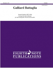 戦いのガリヤード（ザムエル・シャイト）（木管フレックス五重奏）【Galliard Battaglia】