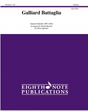 戦いのガリヤード（ザムエル・シャイト）（金管五重奏）【Galliard Battaglia】