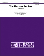 讃美歌19：天国の宣言 (ベネデット・マルチェッロ)（金管五重奏）【The Heavens Declare - Psalm 19】