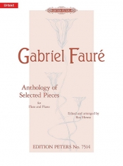 選ばれた作品集（ガブリエル・フォーレ）（フルート+ピアノ）【Anthology of Selected Pieces】