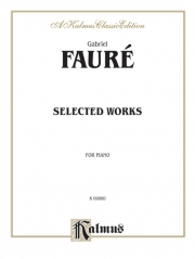 選曲集（ガブリエル・フォーレ）（ピアノ）【Selected Works】