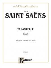 タランテラ・Op.6（カミーユ・サン＝サーンス）（木管二重奏+ピアノ）【Tarantelle, Opus 6】