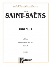 トリオ・No.1・Op.18・ヘ長調（カミーユ・サン＝サーンス）（弦楽二重奏+ピアノ）【Trio No. 1, Opus 18 in F Major】