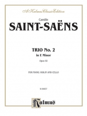 トリオ・No.2・Op.92（カミーユ・サン＝サーンス）（弦楽二重奏+ピアノ）【Trio No. 2, Opus 92】
