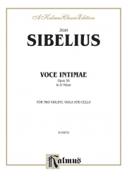四重奏曲・ニ短調・Op.56「親愛なる声」（ジャン・シベリウス） (弦楽四重奏)【Voces Intimae in D Minor, Opus 56】