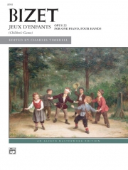子供の遊び・Op.22 (ジョルジュ・ビゼー)（ピアノ二重奏）【Jeux d'enfants, Opus 22】