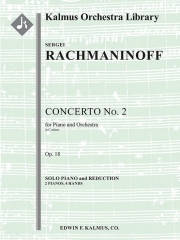 ピアノ協奏曲・第2番・ハ短調・Op.18（セルゲイ・ラフマニノフ）（ピアノ二重奏）【Concerto for Piano No. 2 in C minor, Op. 18】