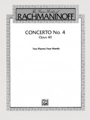 ピアノ協奏曲第4番・Op.40（セルゲイ・ラフマニノフ）（ピアノ二重奏）【Concerto No. 4, Opus 40】