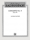 ピアノ協奏曲第4番・Op.40（セルゲイ・ラフマニノフ）（ピアノ二重奏）【Concerto No. 4, Opus 40】