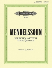 弦楽四重奏集（フェリックス・メンデルスゾーン）（弦楽四重奏）【String Quartets Nos. 1-6 and No. 7】