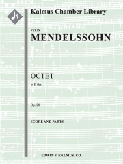 弦楽八重奏集・変ホ長調・Op.20（フェリックス・メンデルスゾーン）（弦楽八重奏）【Octet, Op. 20】