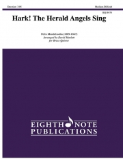 天には栄え （フェリックス・メンデルスゾーン）（金管五重奏）【Hark! The Herald Angels Sing】