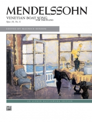 ベニスの舟歌・Op.30・No.6（フェリックス・メンデルスゾーン）（ピアノ）【Venetian Boat Song, Opus 30, No. 6】