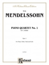 ピアノ四重奏曲第1番・ハ短調・Op.1（フェリックス・メンデルスゾーン）（弦楽三重奏+ピアノ）【Piano Quartet No. 1 in C Minor, Opus 1】