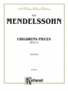 子供の小品・Op.72（フェリックス・メンデルスゾーン）（ピアノ）【Children's Pieces, Opus 72】