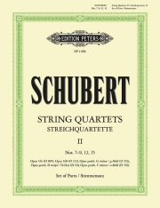 弦楽四重奏曲集・Vol.2（フランツ・シューベルト）（弦楽四重奏）【String Quartets, Vol. 2】