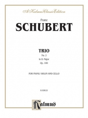 ピアノ三重奏曲・No.2・変ホ長調・Op.100（フランツ・シューベルト）（弦楽二重奏+ピアノ）【Trio No. 2 in E-flat Major, Opus 100】