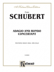 アダージョとロンド・コンチェルタンテ・ヘ長調（フランツ・シューベルト）（弦楽三重奏+ピアノ）【Adagio and Rondo Concertante in F Major】