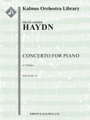 ピアノ協奏曲・ニ長調  (フランツ・ヨーゼフ・ハイドン)【Concerto for Piano in D, Hob.XVIII: 11】