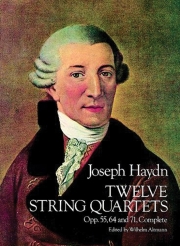12の弦楽四重奏曲  (フランツ・ヨーゼフ・ハイドン)（弦楽四重奏）【Twelve String Quartets, Opp. 55, 64 and 71, Complete】