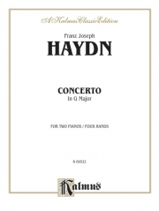 ピアノ協奏曲・ト長調  (フランツ・ヨーゼフ・ハイドン)  (ピアノ二重奏）【Piano Concerto in G Major】
