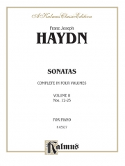 ソナタ集・Vol.2（フランツ・ヨーゼフ・ハイドン）【Sonatas, Volume II (Nos. 12-23)】