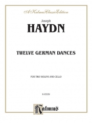 12のドイツ舞曲  (フランツ・ヨーゼフ・ハイドン)（弦楽三重奏）【Twelve German Dances】