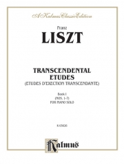 超絶技巧練習曲・Vol.1 (フランツ・リスト)【Transcendental Etudes, Volume I】