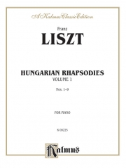 ハンガリー狂詩曲・Vol.1  (フランツ・リスト)【Hungarian Rhapsodies, Volume I】