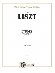 練習曲集・Vol.3   (フランツ・リスト)【Etudes, Volume III】