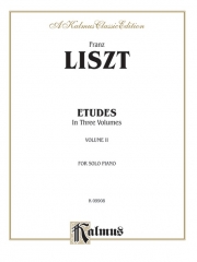 練習曲集・Vol.2   (フランツ・リスト)【Etudes, Volume II】