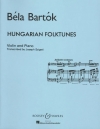 古いハンガリーの旋律「子供のために」より（ベーラ・バルトーク）（ヴァイオリン+ピアノ）【Hungarian Folktunes (from For Children, Sz. 42)】