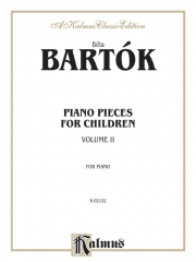 子供のためのピアノ小品・Vol.2（ベラ・バルトーク）【Piano Pieces for Children, Volume II】