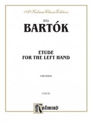 左手のためのエチュード（ベラ・バルトーク）【Etude for Left Hand】
