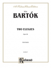 2つのエレジー・Op.88（ベラ・バルトーク）【Two Elegies, Opus 88】