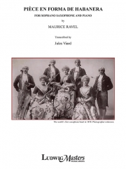ハバネラ形式による小品（モーリス・ラヴェル）（ソプラノサックス+ピアノ）【Piece en Forme de Habanera】
