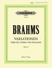 パガニーニの主題による変奏曲（ヨハネス・ブラームス）【Variations on a Theme by Paganini】