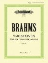 パガニーニの主題による変奏曲（ヨハネス・ブラームス）【Variations on a Theme by Paganini】