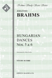 ハンガリー舞曲第5・6番  (ヨハネス・ブラームス)（スタディスコア）【Hungarian Dances Nos. 5 and 6】