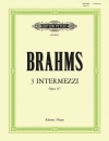 3つの間奏曲・Op.117（ヨハネス・ブラームス）【3 Intermezzi Op.117】
