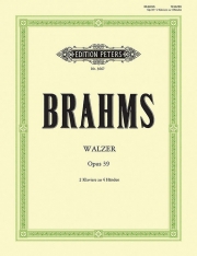 ワルツ・Op.39  (ヨハネス・ブラームス)（ピアノ二重奏）【Waltzes from Op. 39】