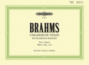 ハンガリー舞曲集・Vol.1 (ヨハネス・ブラームス)（ピアノ二重奏）【Hungarian Dances Vol.I】