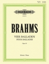 4つのバラード・Op.10（ヨハネス・ブラームス）【4 Ballades Op. 10】