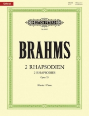 2つのラプソディー・Op.79（ヨハネス・ブラームス）【2 Rhapsodies Op.79】